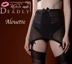 Women Kiss Me Deadly Alouette Longline Girdle
