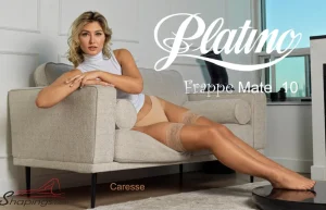 Women Platino Frappe Mate 10 Stay Ups