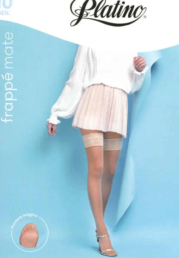 Women Platino Frappe Mate 10 Stay Ups