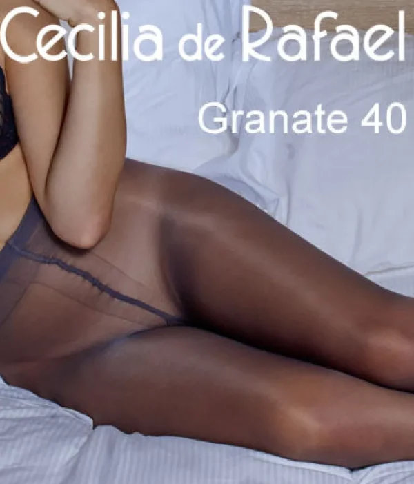 Women Cecilia de Rafael Granate 40 Pantyhose
