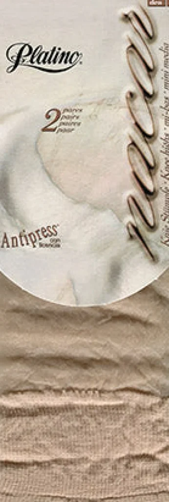 Women Platino Nacar 15 Knee Highs