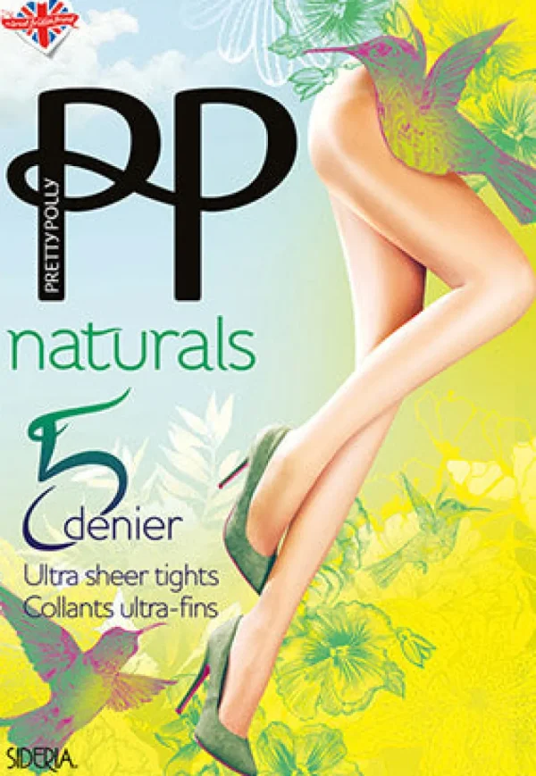 Women Pretty Polly Perfectly Sideria 5 Pantyhose