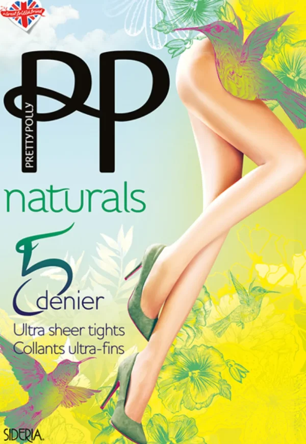 Women Pretty Polly Perfectly Sideria 5 Pantyhose