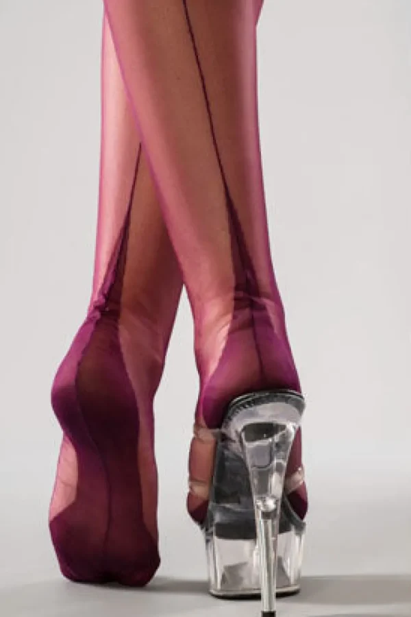 Women Gio Poin D Heel Fully Fashioned Stocking