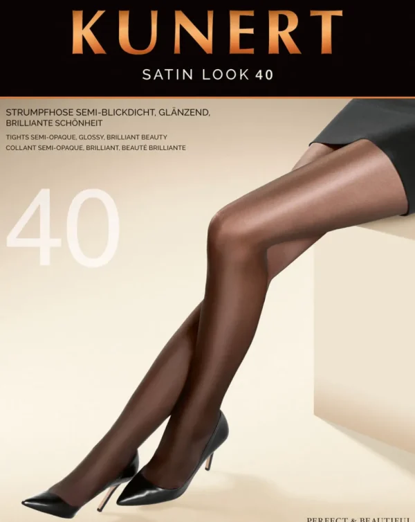 Women Kunert Satin Look 40 Pantyhose