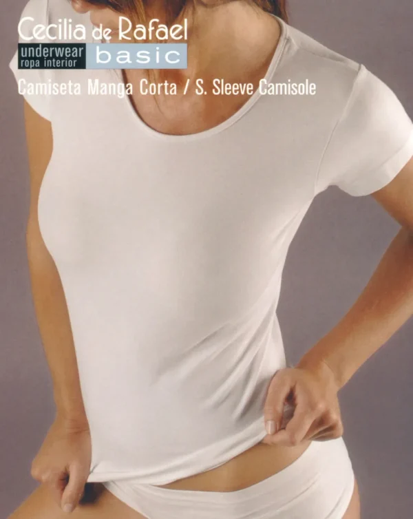 Women Cecilia de Rafael Short Sleeve Camisole