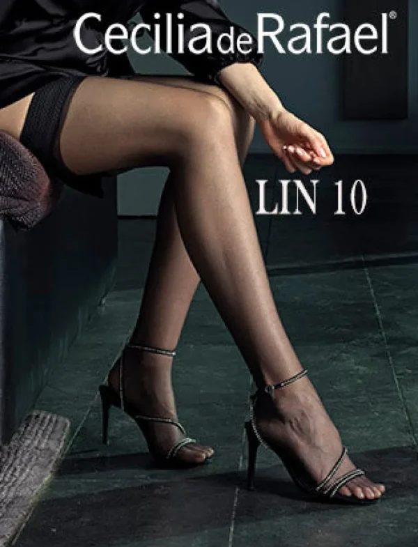 Women Silvia Grandi Silk 70 Stay Ups