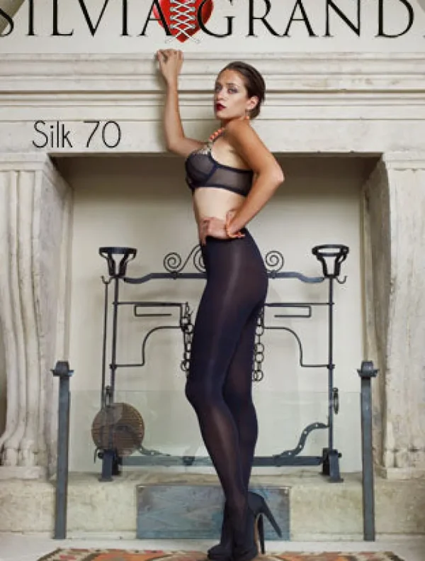 Women Silvia Grandi Silk 70 Tights