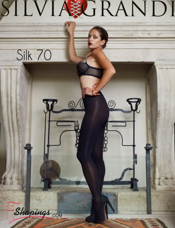 Women Silvia Grandi Silk 70 Tights