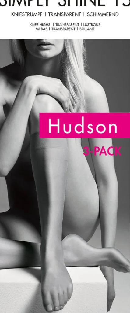 Women Hudson Simply Shine 15 Knee Highs