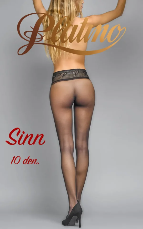 Women Platino Sinn 10 Seamless Pantyhose