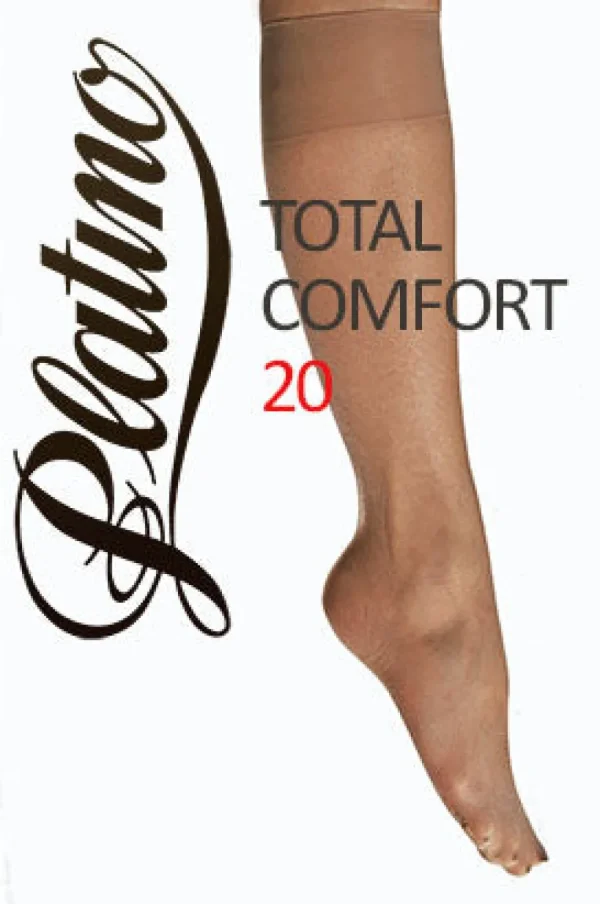 Women Platino Total Comfort 20 Knee High