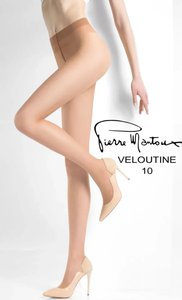 Women Pierre Mantoux Veloutine 10 Pantyhose